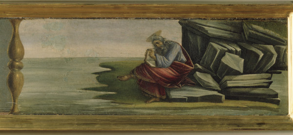 S.Botticelli, Johannes auf Patmos von Sandro Botticelli