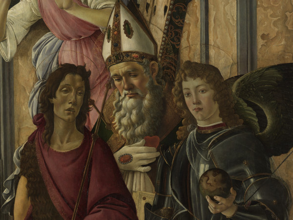S.Botticelli, Johannes, Ignatius, Mich. von Sandro Botticelli