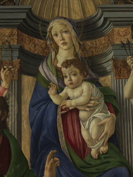 S.Botticelli, Maria mit Kind von Sandro Botticelli
