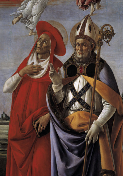 S.Botticelli, St Jerome and St Eligius von Sandro Botticelli
