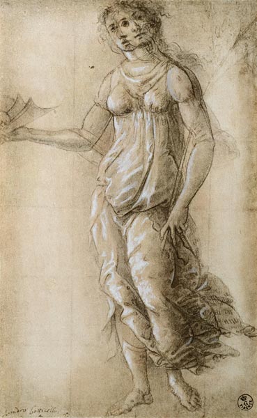 Study of Athene von Sandro Botticelli
