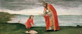 Eine Vision des heiligen Augustinus 1487