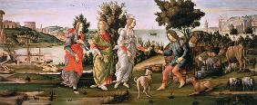 S.Botticelli, Urteil des Paris