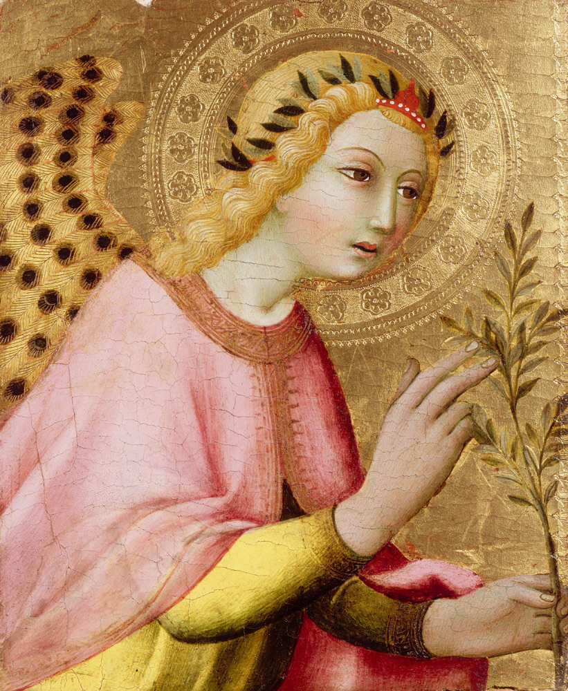 Der Engel der Verkündigung von Sano di Pietro