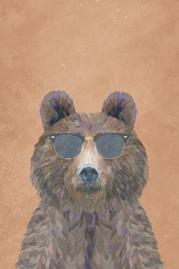 Cooles Bärenporträt