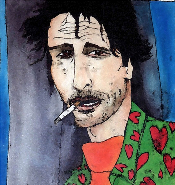 Man with cigarette von Sarah Thompson-Engels