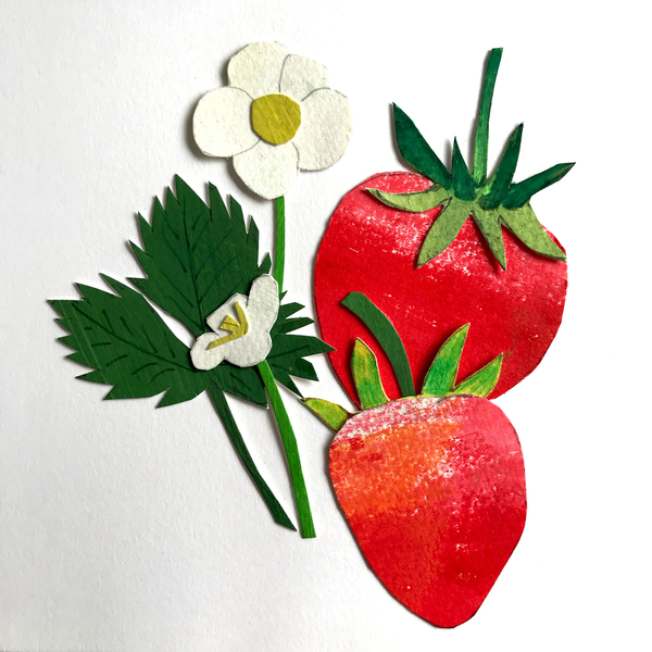 Strawberries von Sarah Thompson-Engels