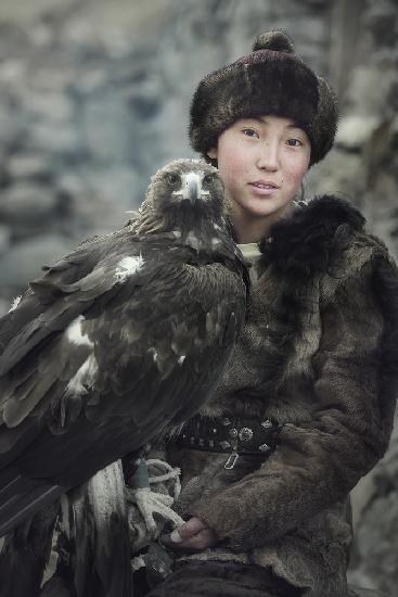 Neue Generation. Adlerjäger,Mongolei
