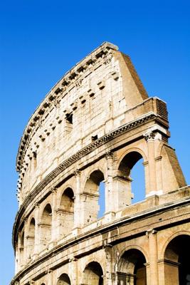 Colosseum Rome blue sky von Sascha Burkard
