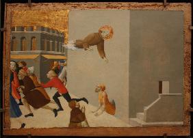 Der selige Ranieri Rasini befreit die Armen  aus dem Gefängnis von Florenz (Altartafel von Borgo del