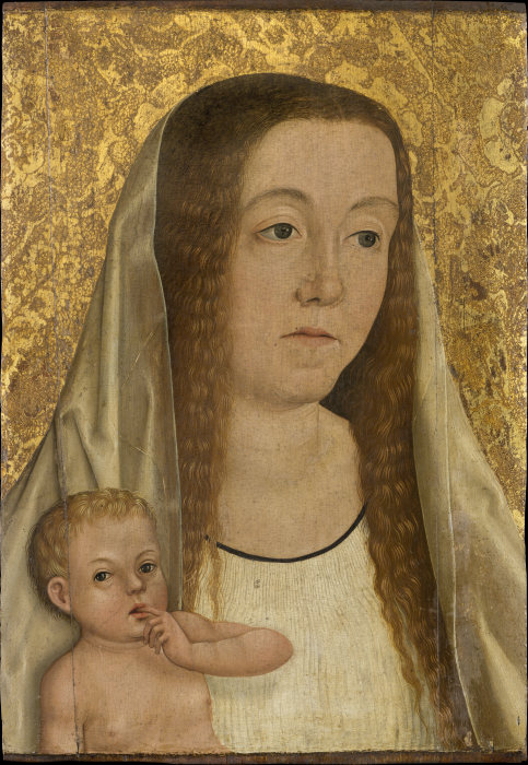 Heilige mit Kind von Schwäbischer Meister um 1500