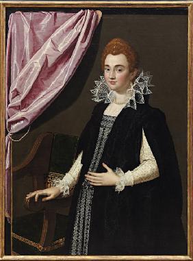 Porträt von Maria von Medici (1575-1642) 1594
