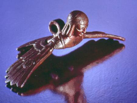 Cauldron handle, bird with the torso of a woman von Scythian