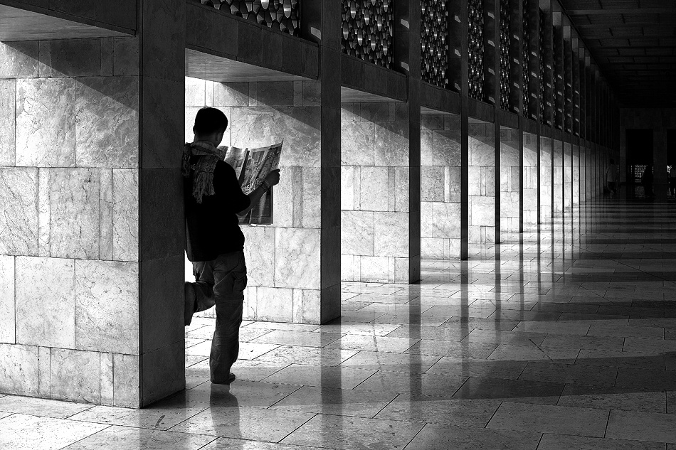 Der Istiqlal-Korridor von Sebastian Kisworo