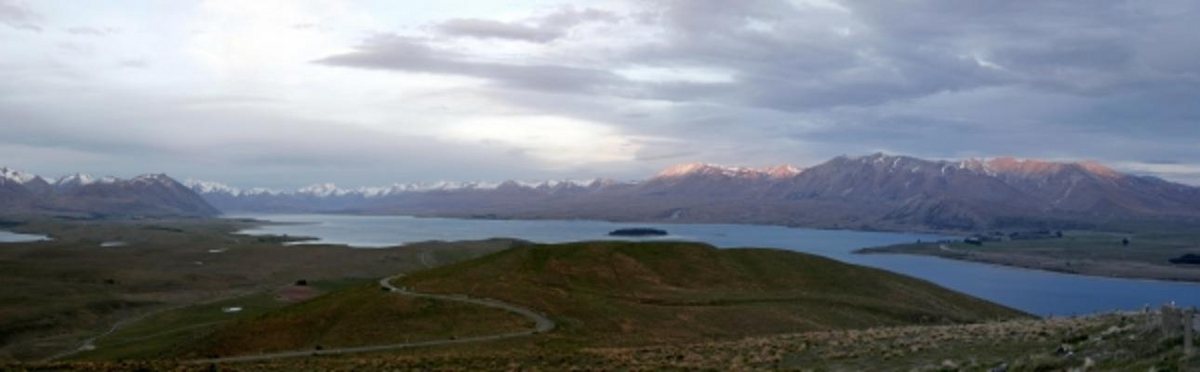 Neuseeland Panorama Lake Tekapo von Sebastian Wahsner