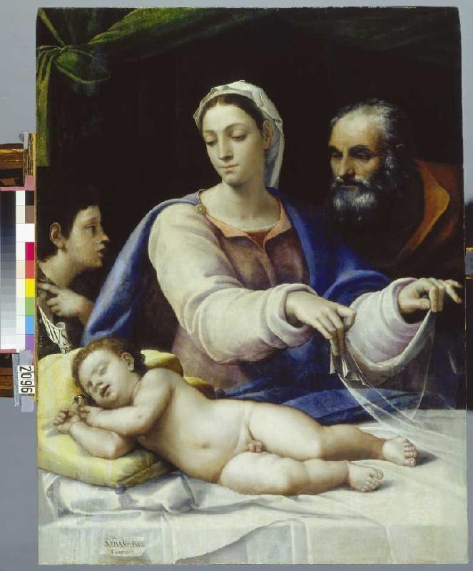 Die Madonna mit dem Schleier von Sebastiano del Piombo