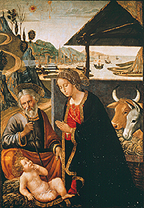 Die Geburt Christi. von Sebastiano Mainardi