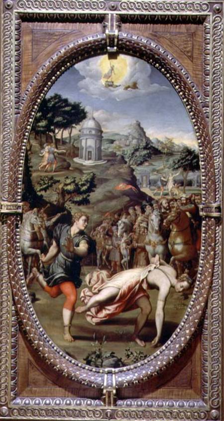 Atalanta and Hippomenes von Sebastiano Marsili