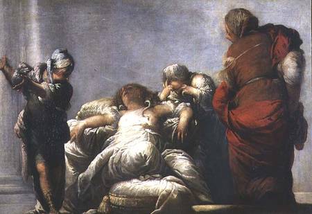 The Death of Cleopatra von Sebastiano Mazzoni