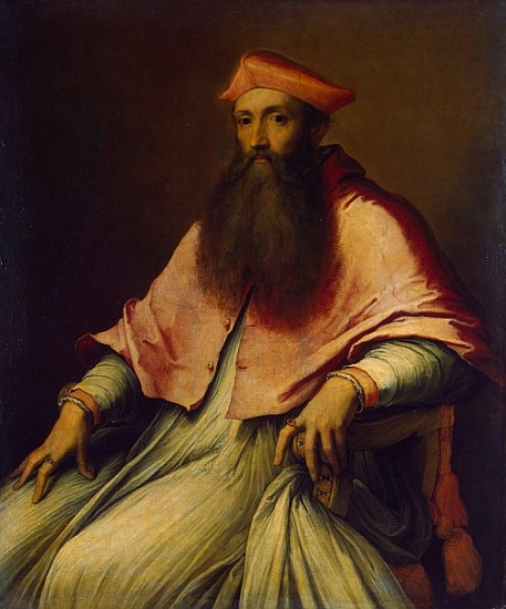 Cardinal Pole von Sebastiano del (S. Luciani) Piombo
