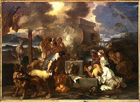 The Sacrifice of Noah c.1640