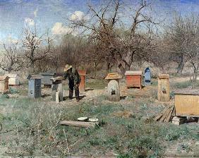 A Spring Day, or Beehives 1899