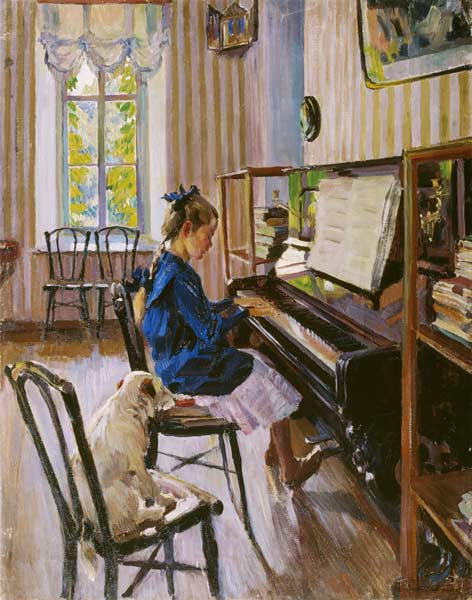 Am Klavier von Sergej Arsenjewitsch Winogradow