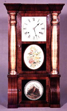 Columned clock c.1855