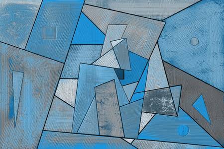 Blue Geometry 2009