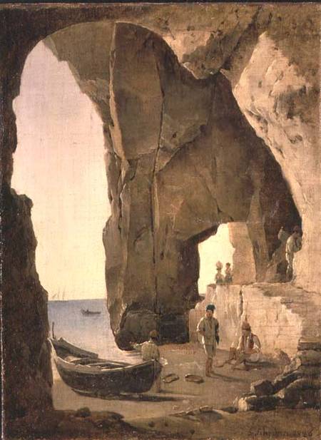 Cave in Sorrento von Silvestr Fedosievich Shchedrin