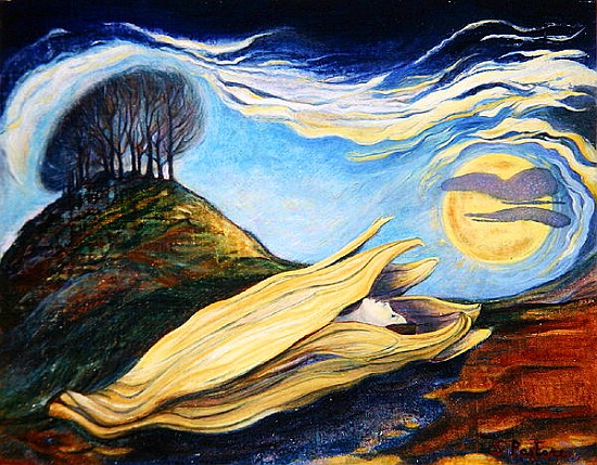 The Seed, 1999 (oil on panel)  von Silvia  Pastore