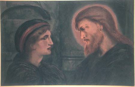 Christ and Youth von Simeon Solomon
