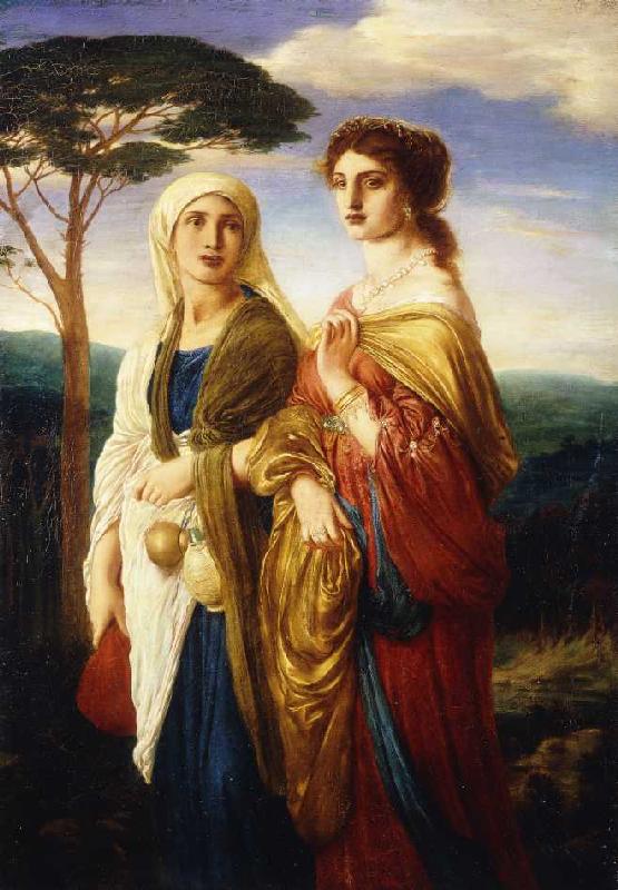 Judith und ihre Dienerin von Simeon Solomon