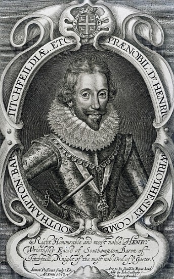 Henry Wriothesley, 3rd Earl of Southampton von Simon Van de Passe