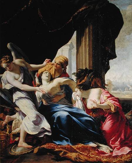 The Death of Dido von Simon Vouet