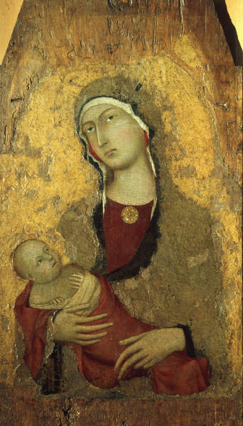 Maria mit Kind (Siena) von Simone Martini