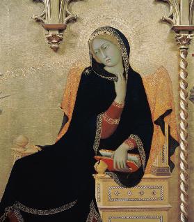 Die Verkündigung an Maria (Ausschnitt, nach der Restaurierung 2001) 1333
