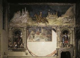 Reiterbildnis des sienesischen Heerfuehrers Guido Riccio da Fogliano 1328