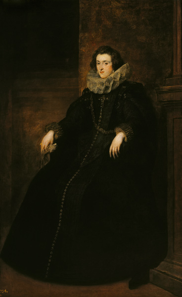 Die Marquesa di Leganés. von Sir Anthonis van Dyck