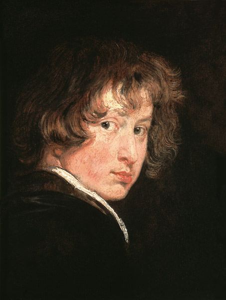 Jugendliches Selbstbildnis von Sir Anthonis van Dyck
