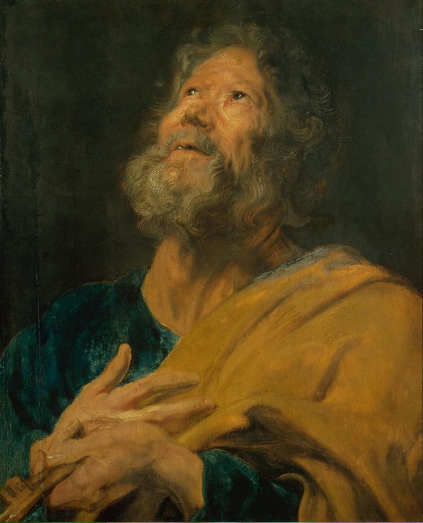 Apostel Peter von Sir Anthonis van Dyck
