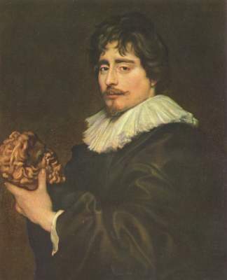 Der Bildhauer Francois Duquesnoy von Sir Anthonis van Dyck