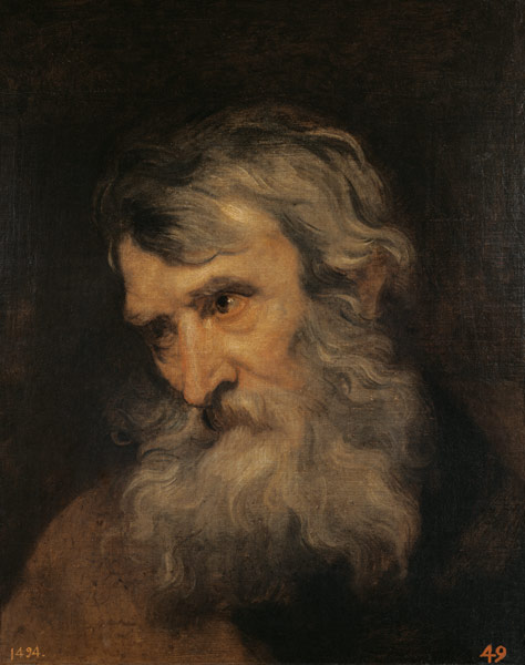 Bildnis eines alten Mannes. von Sir Anthonis van Dyck
