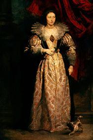 Bildnis einer Dame von Sir Anthonis van Dyck