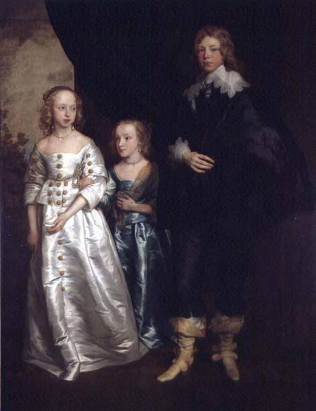 The Children of Thomas Wentworth von Sir Anthonis van Dyck