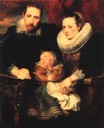 Familienportrait von Sir Anthonis van Dyck
