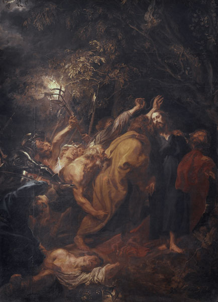 Judaskuss von Sir Anthonis van Dyck