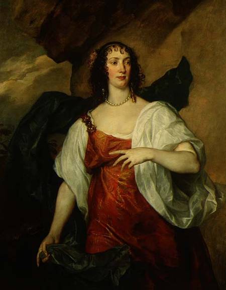 Olivia, Wife of Endymion Porter von Sir Anthonis van Dyck