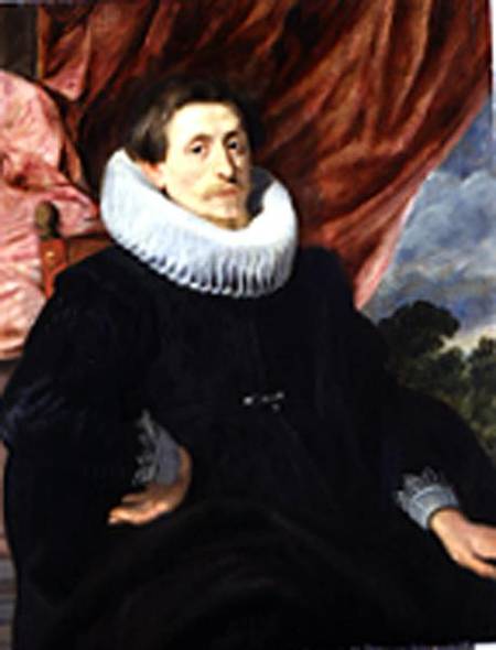 Portrait of a Man von Sir Anthonis van Dyck