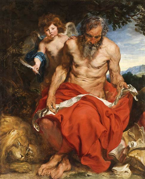 Der heilige Hieronymus von Sir Anthonis van Dyck